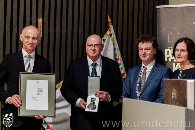 The University of Debrecen received recognition from the University of Oradea