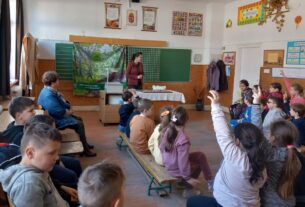 The "Forest in school" program is successful in Hajdú-Bihar county